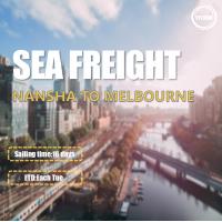 China 16 Days International Sea Freight Shipping From Nansha To Melbourne Australia on sale