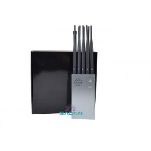 High Power Portable Mobile Phone Blocker Jammer 10w 10 Omni Antennas 8000mAh Battery