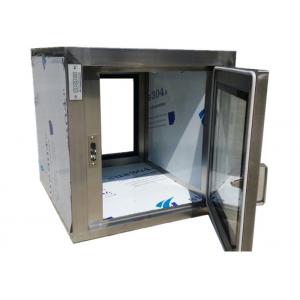 Pharmaceutical Clean Room Pass Box Through 110V / 60HZ , Softwall Cleanrooms