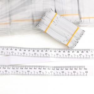 Custom Logo 1.5 M/60 Inch Paper Tape Measure Wound Measuring Rulers Color Print Paper Ruler For Hospital