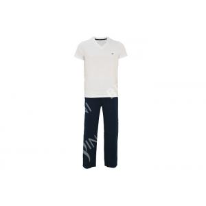Personalized Mens Designer Pajama Sets , Mens Cotton Loungewear S/M/L/XL/XLL Size