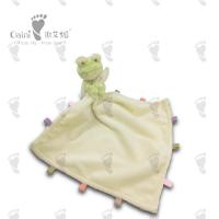 China 25 X 26.5cm Rectangular Baby Stuffed Sleep Comforter Toy Child Friendly on sale