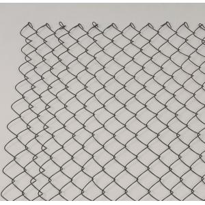 Steel Diamond Chain Link Wire Fence Hole Galvanized For Football Field