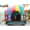 Crazy Disco Dome Commercial Bouncy Castles , Inflatable Music Jumping Castle 5 x