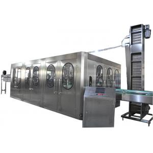 China 3 In1 Water Filling Machine , 0.5L Bottled Water Filling Line For Filling And Capping supplier