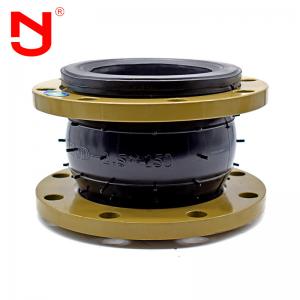China 6 PN25 single ball flexible rubber expansion joint directly supplied by high quality manufacturer supplier