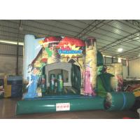 China 5 X 5m Indoor Jump House Fire Resistance , Childrens Bouncy Castle Quadruple Stitching on sale
