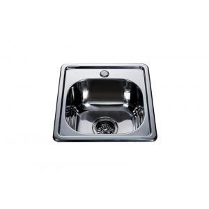 cheap mini #201 satin  stainless steel kitchen sink cabinet 15X15"