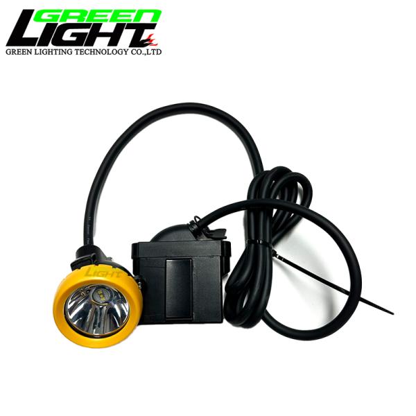 Explosionproof LED Mining Lamp with 1200 Battery Cycles 7.8Ah Rechargeable Li-ion Battery and Adjustable 90° Lamp Holder