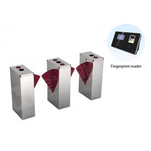 Compact Design Flap Barrier Turnstile Gate Mechanical Access Control Entrance Security