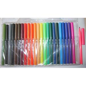 China Promotional Colored Non Toxic Felt Tip Water Color Pen Fineliner Rollber Pen supplier