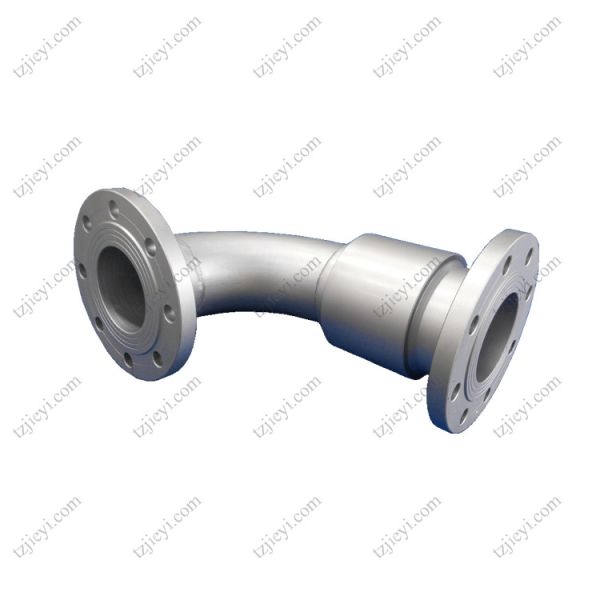 DIN carbon steel flange 90 degree connection high pressure water swivel joint for fire fighting system