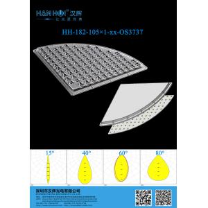 China 3737 LEDレンズ 高性能 高伝導性 環境に優しい LEDレンズ 裁判所用ランプ wholesale