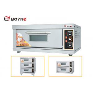 China Commercial Stainless Steel Bakery Singel Deck One Tray Oven For Bakery Shop supplier