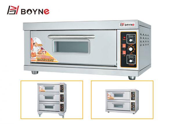 Commercial Stainless Steel Bakery Singel Deck One Tray Oven For Bakery Shop