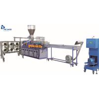 China Plastic Twin Screw Extruder Pelletizing machine with 300-500kg/H on sale