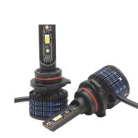 China H4 Car LED Mini Projector Headlight Bulb 80W 6500K 8Chip 8000LM on sale