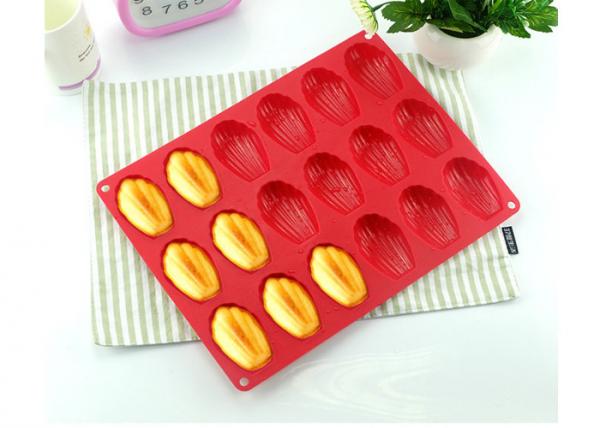 High Quality , Hot Selling , Food Safety , 20 Grid , Silicone Madeleine Cake