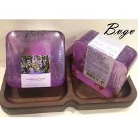 China Lavander Extract Whitening Face Soap Purple Color Sensitive Skin Cleanser 120g on sale