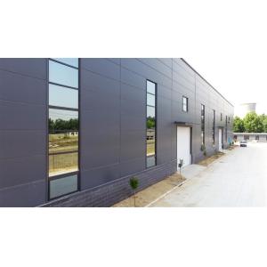 China Insulated Prefab Steel Warehouse with Aluminized Zinc Cladding wholesale
