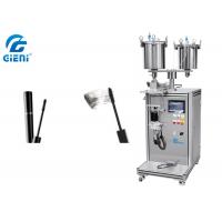 China SUS304 Mascara Semi Auto Filling Machine With Touch Screen Control on sale