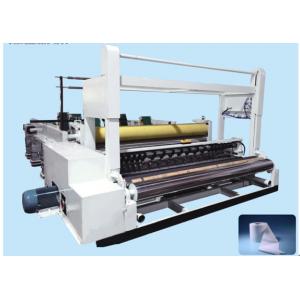 China Big Jumbo Roll Paper Slitting Machine 200m / Min Separation Motor Driving supplier