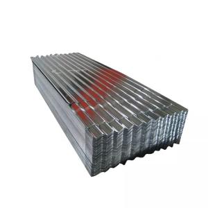 Z180 Corrugated Galvanized Steel Sheet 600-1500mm Plate