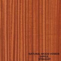 China Quarter Cut Straight Africa Natural Sapele Wood Veneer For Faces And Parquet Flooring on sale