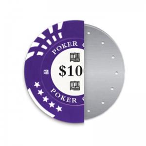 YH 300/Pcs 500/Pcs Custom Clay Poker Chips Set For Casino Night Party