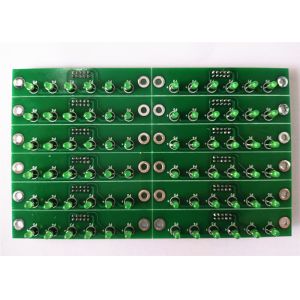 China SMT PCB板アセンブリ白いシルクスクリーンの緑Soldermaskをつける1.6mmの厚さ2OZ 4layers FR4 LED supplier