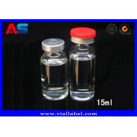 China Blue / white / Black 3ml 15ml Pharmaceutical Tubular Small Glass Containers With Lids on sale