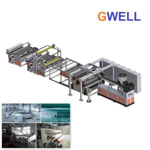 China PVB Film Production Line PVB Building Car Glass Film Extrusion Machine For Sale supplier