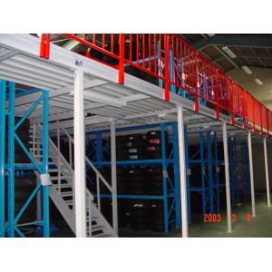 Industrial Warehouse Multi Tier Mezzanine Rack / Metal Storage Shelves