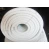 Heat Resistant Flexible Ceramic Fiber Twisted Rope 1050℃ Working Temperature