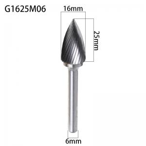 China YG8 Industrial Cylindrical Carbide Burr Rotary Rasp For Drill Customized Shank Diamter supplier