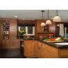 China Beautiful Solid Wood Kitchen Cabinets Customized Classic Design From Foshan wholesale