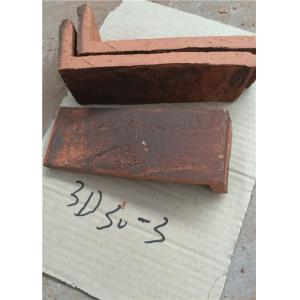 Wet Vacuum Molding Quoin Corners Brick , Old Red Bricks With Low Water Absorption