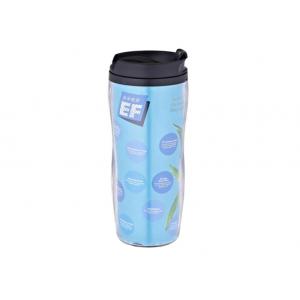 350ml travel mug curve body paper insert for promotion coffee mug FDA/LFGB/CA65/CE/E