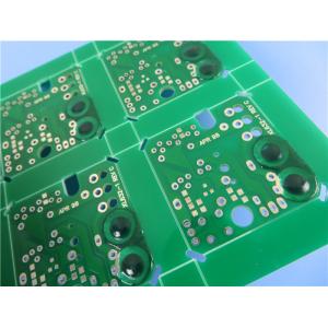 PCB with Peelable Mask Double Sided Circuit Board Built on Tg170 FR-4 Coating HASL.