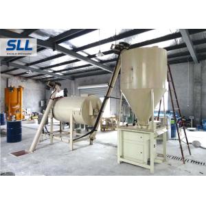 China Automatic Feeding Dry Mix Mortar Production Line With River Sand Cement Fly Ash Material supplier