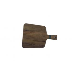 China Cheese Pizza Cutting Acacia Wood Chopping Board With Handle supplier