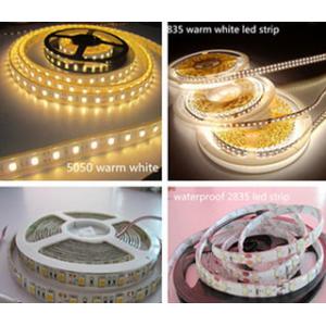 China 24v 12v 60leds 30leds LED strip lights UL CE Epistar 3528s 2835s flexible LED strip lights supplier