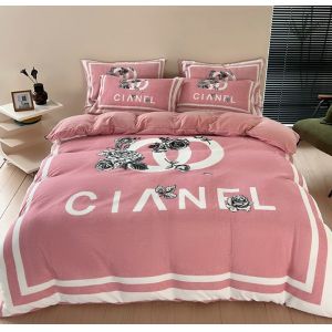 1 Cover 1 Flat Sheet 2 Pillowcases Ice Silk Bedding Set for Adult Home Bed Cover