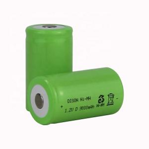 High Temperature Ni-MH D 9000mAh Battery Cells for Emergency Lighting and Communication