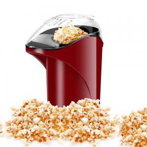 Safety Protection 1000W Mini Popcorn Maker Button Control Electric Heating