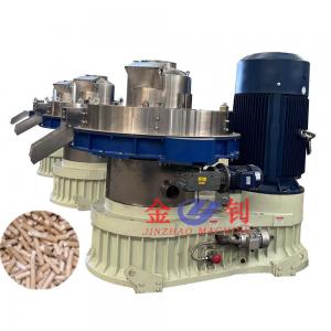 2000-2500kg/h Output Biomass Pellet Machine With Air Cooled Radiator To Cool Down Gear Oil