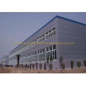 Multi Storey Steel Structure Workshop Buildings Sandwich Panel Materials