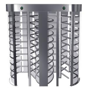 China Indoor One-way Direction Full Height Turnstile with Stainless Steel Tube for Bus Station supplier