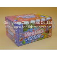 China Sweet Mini Ball Sprite Candy Plastic Bottle Packed Novelty Chocolate Candy on sale