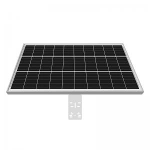 China High Efficiency Monocrystalline Solar Panel All Black 70W 30Ah Fixed supplier